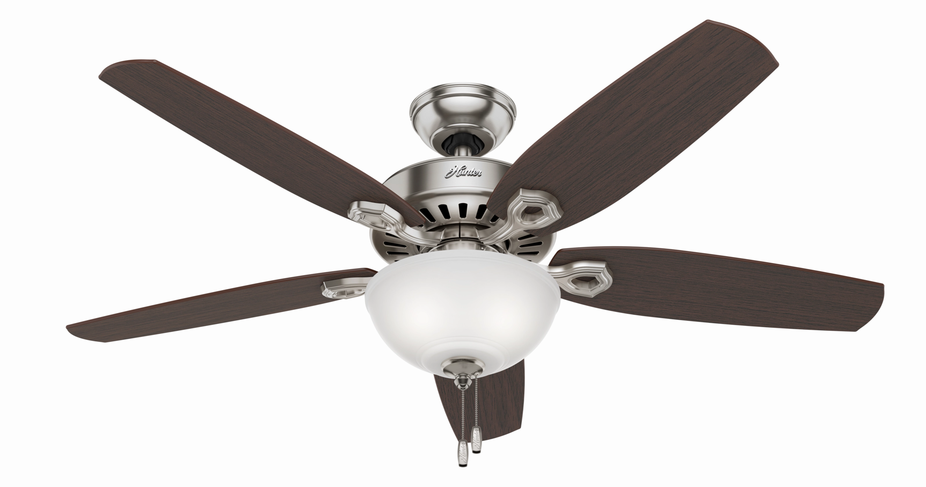 Builder 52"Ceiling Fan Brushed Nickel