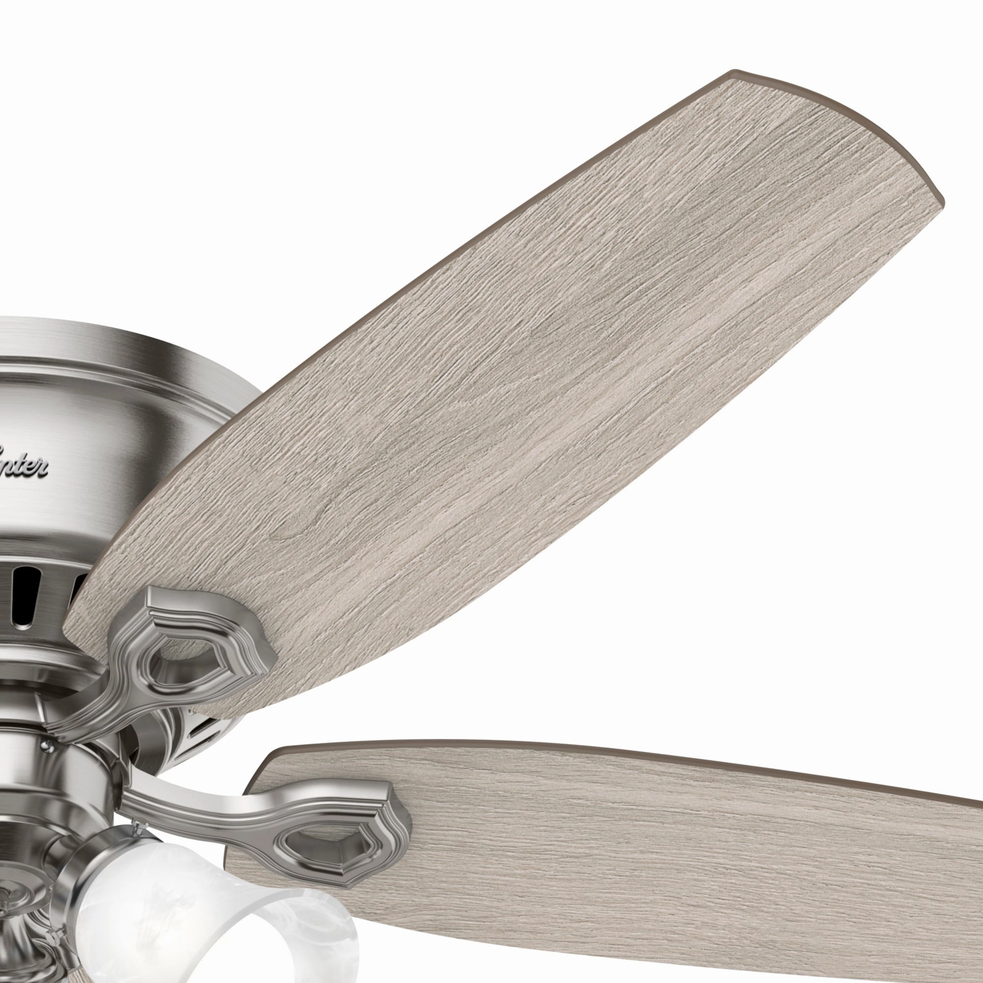 Builder 52"Ceiling Fan Brushed Nickel