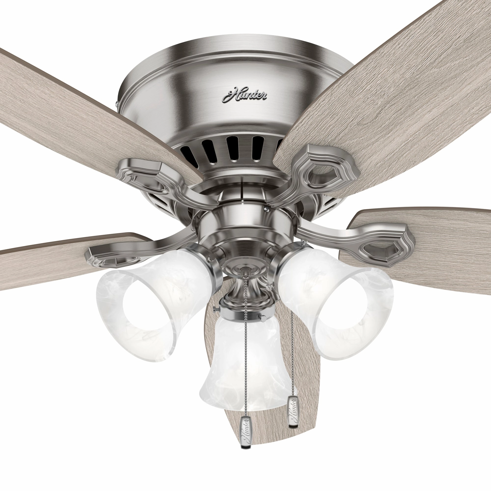 Builder 52"Ceiling Fan Brushed Nickel