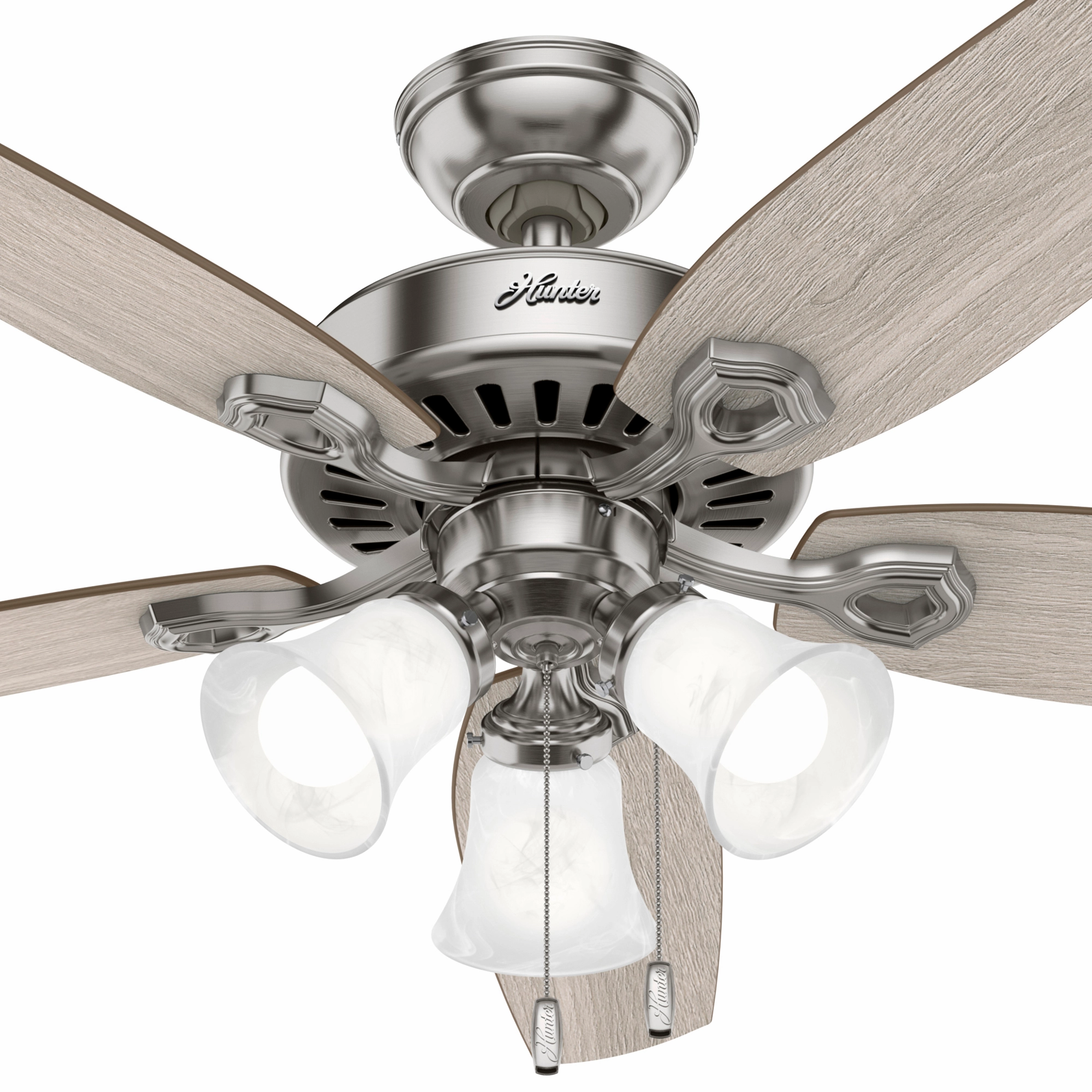 Builder 52"Ceiling Fan Brushed Nickel