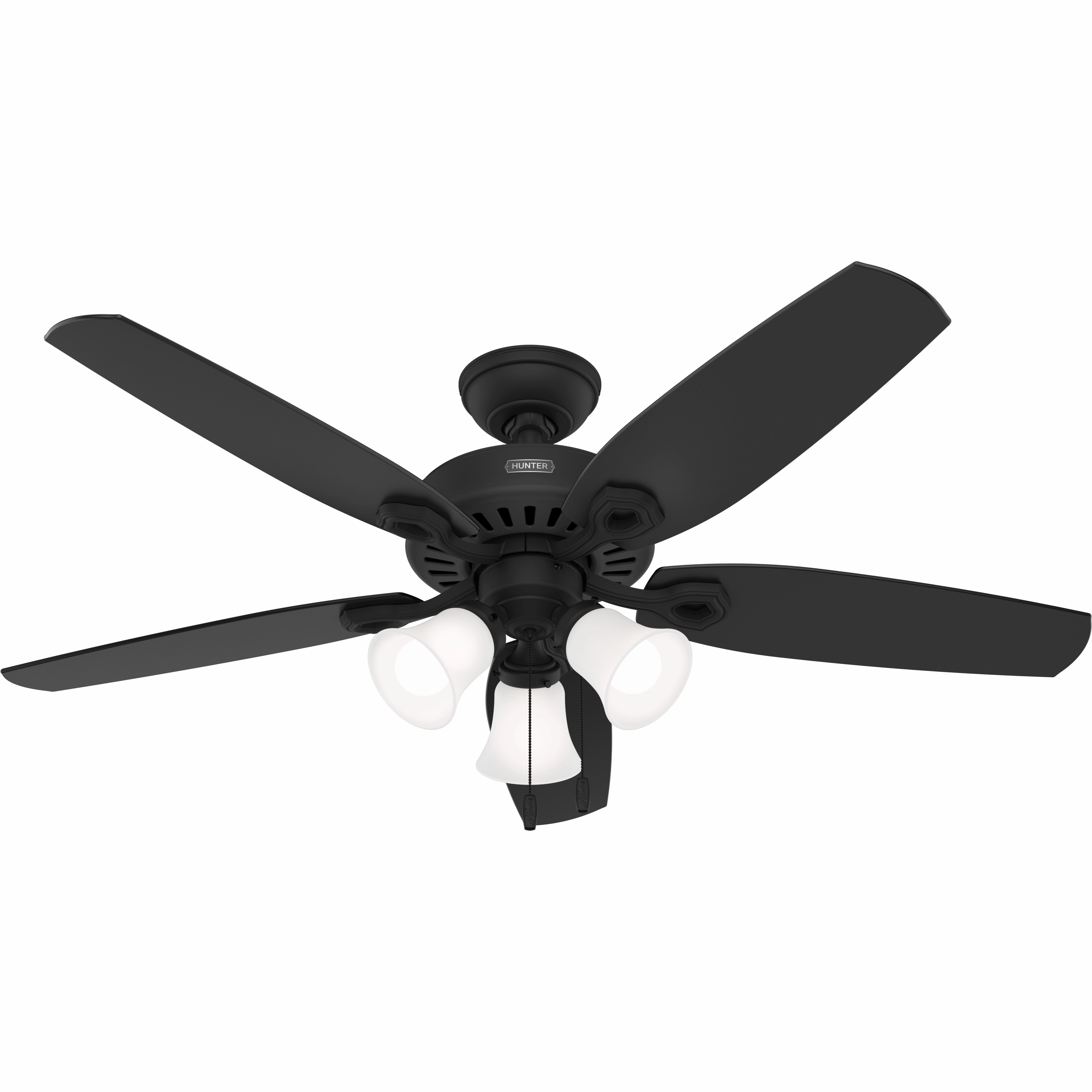 Builder 52"Ceiling Fan Matte Black
