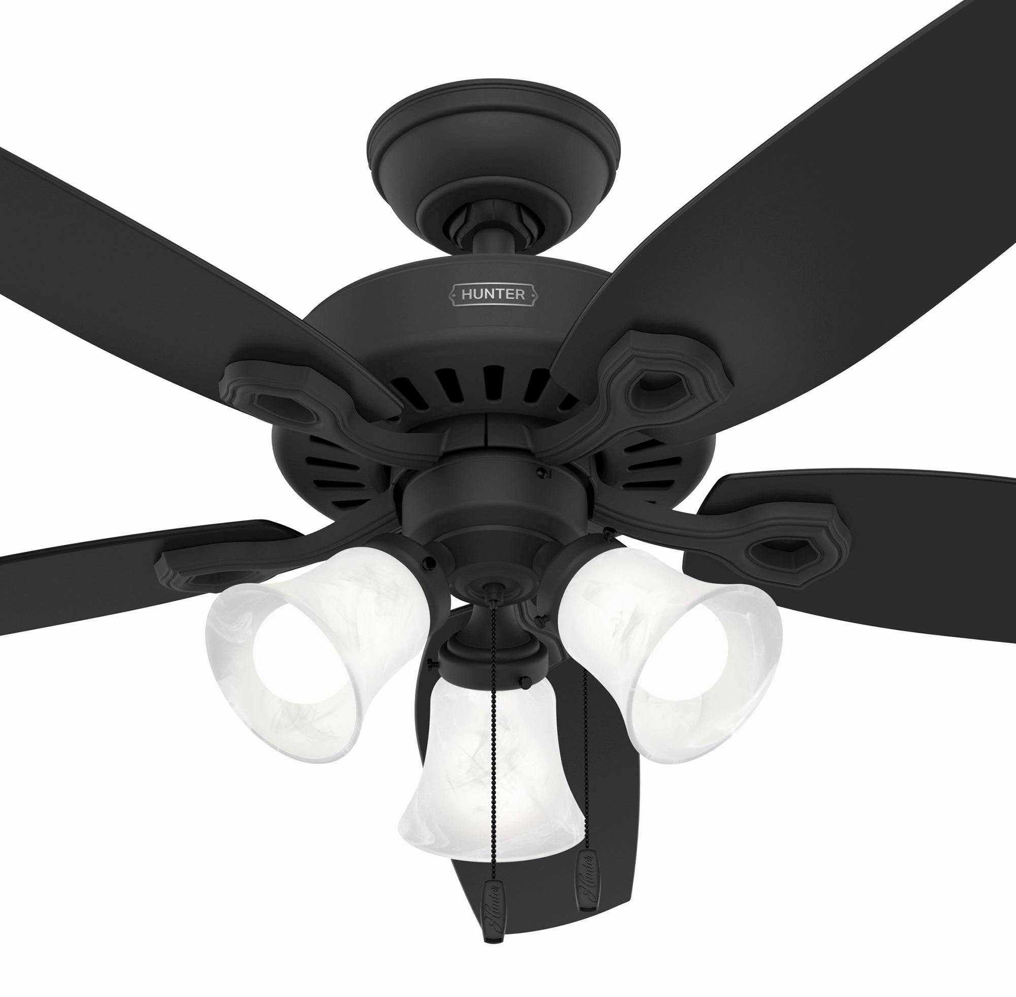 Builder 52"Ceiling Fan Matte Black