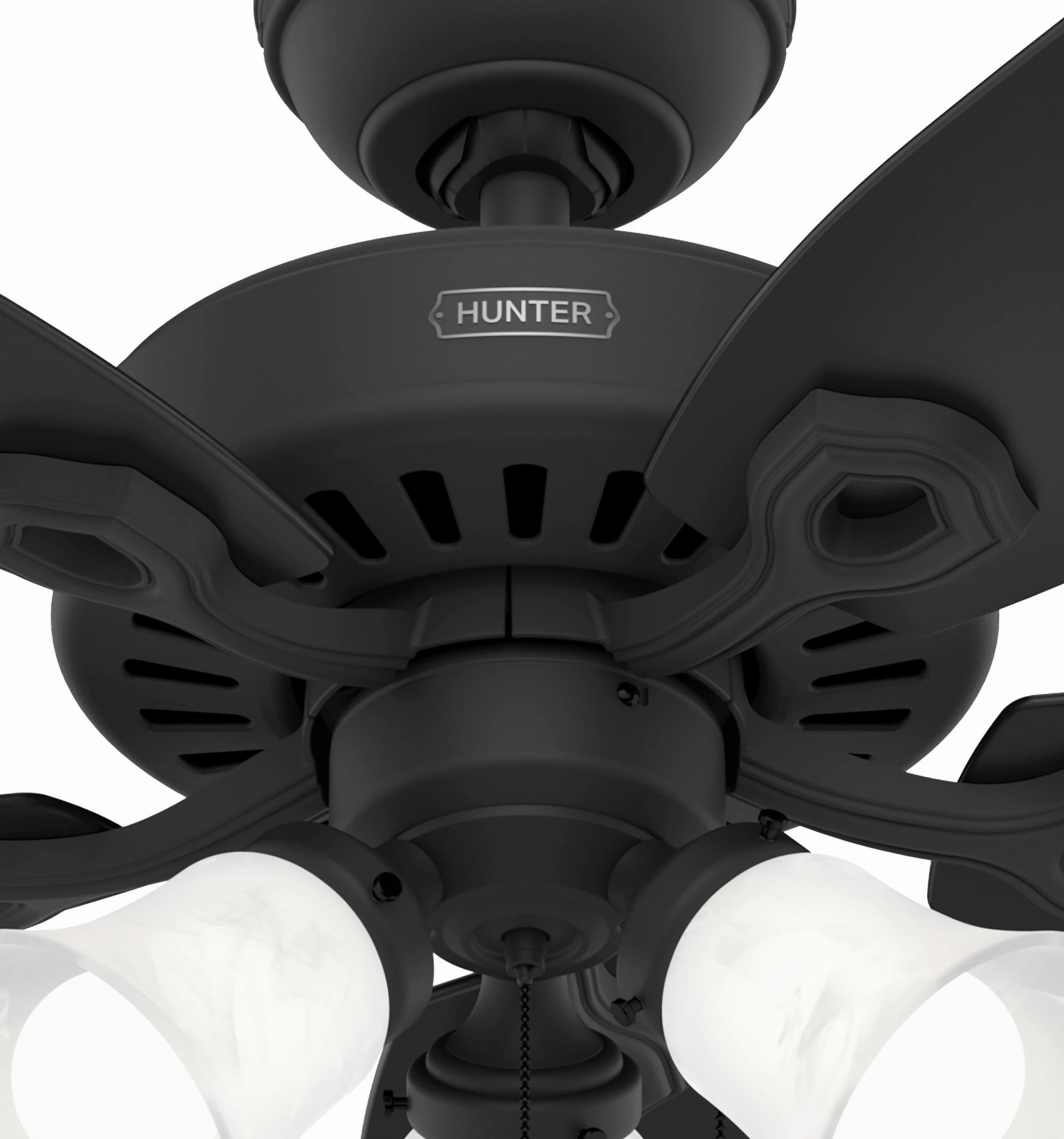 Builder 52"Ceiling Fan Matte Black