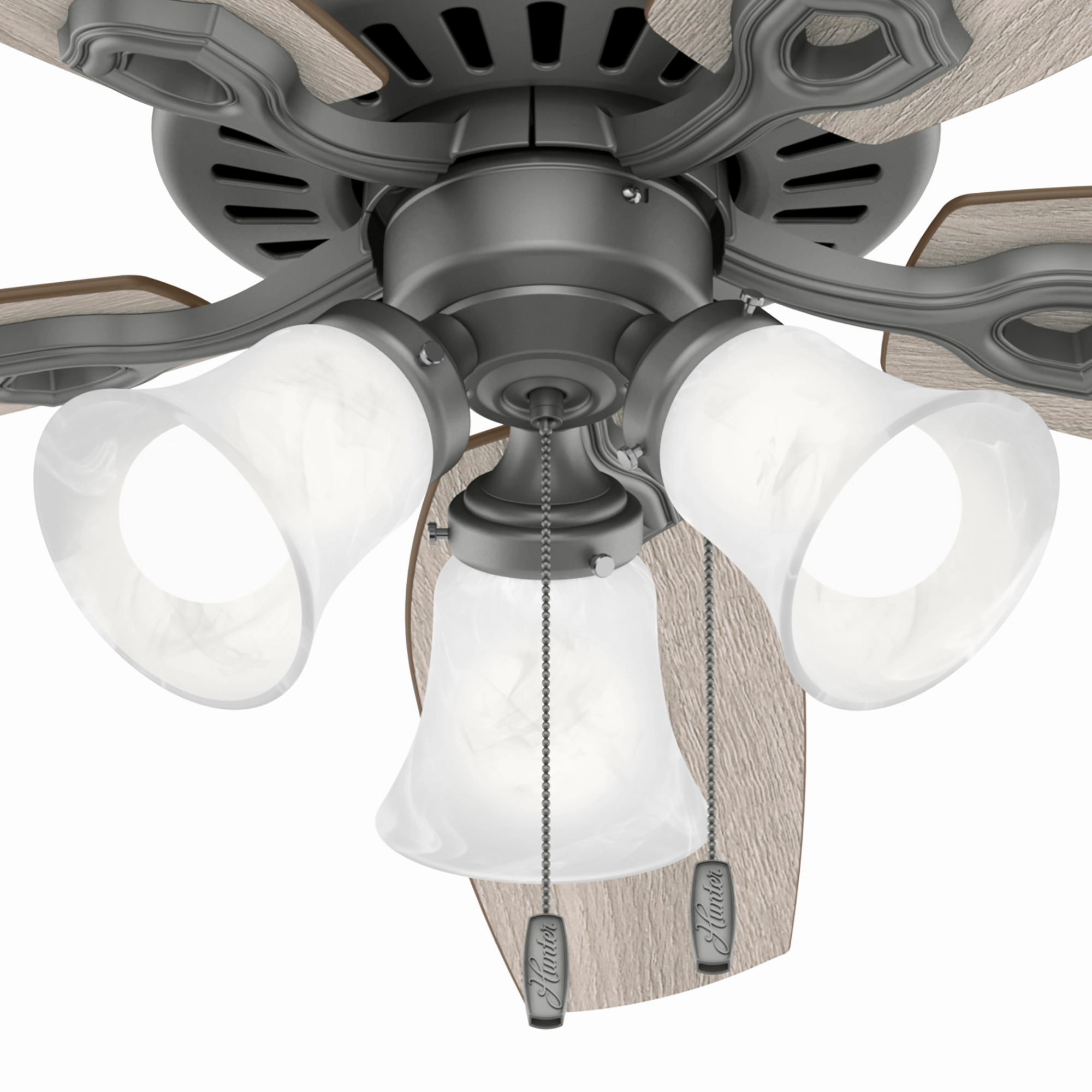 Builder 52"Ceiling Fan Matte Silver