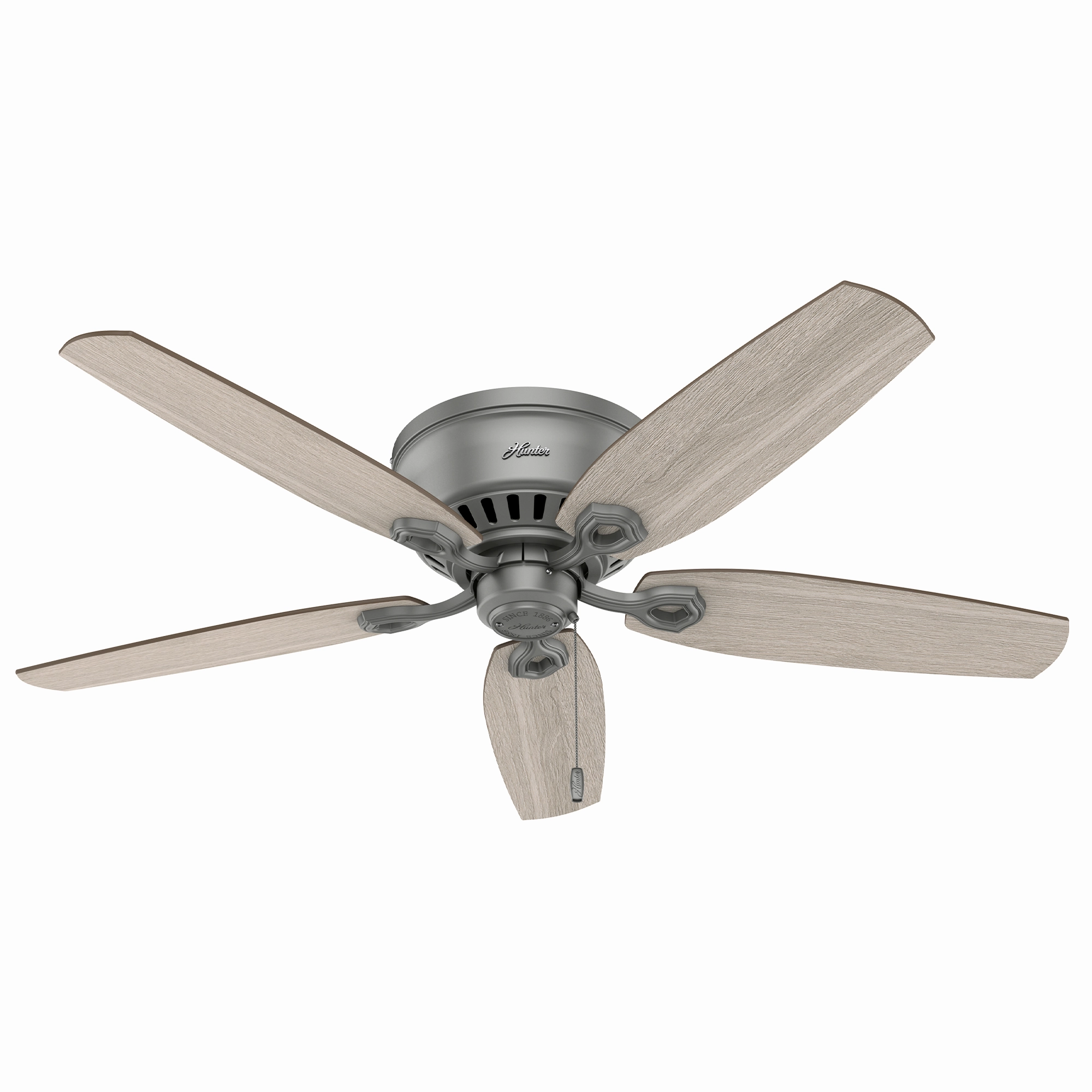 Builder 52"Ceiling Fan Matte Silver