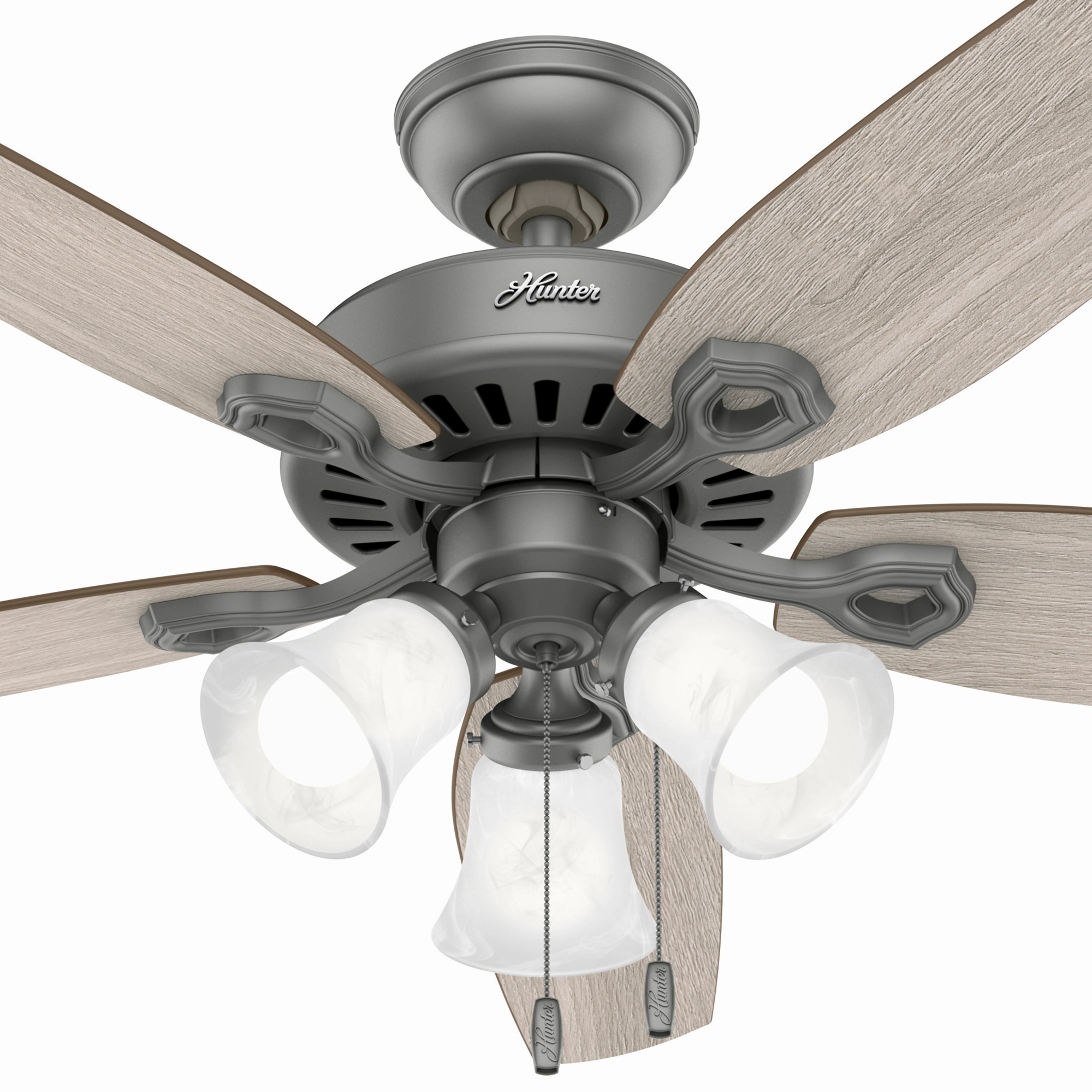 Builder 52"Ceiling Fan Matte Silver