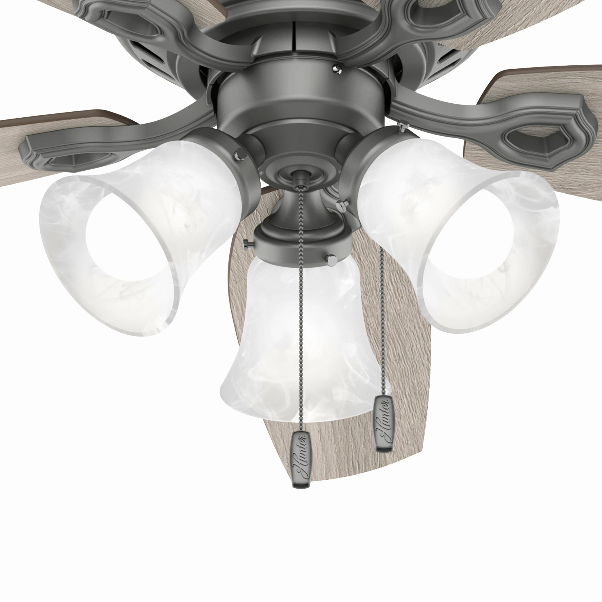 Builder 52"Ceiling Fan Matte Silver