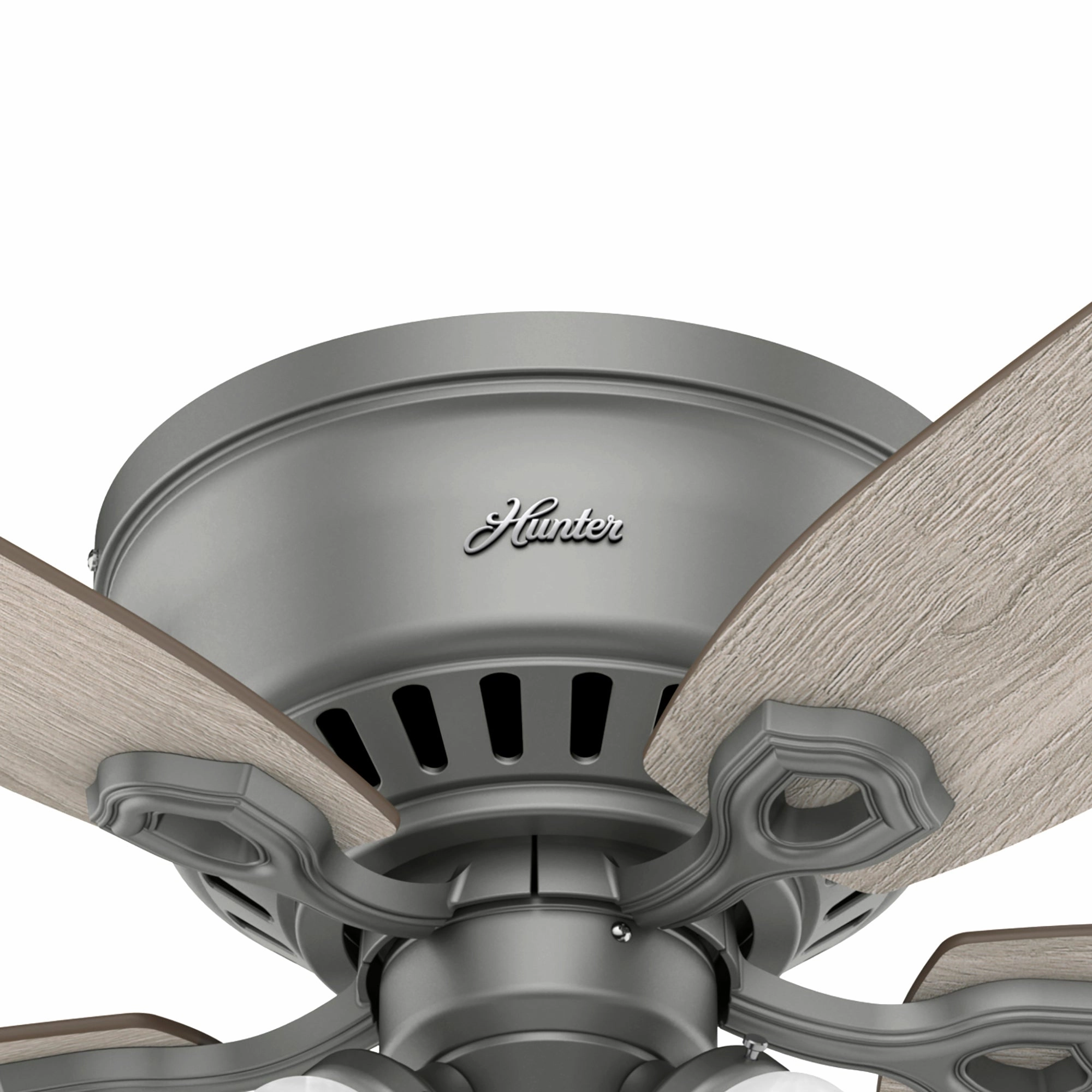 Builder 52"Ceiling Fan Matte Silver