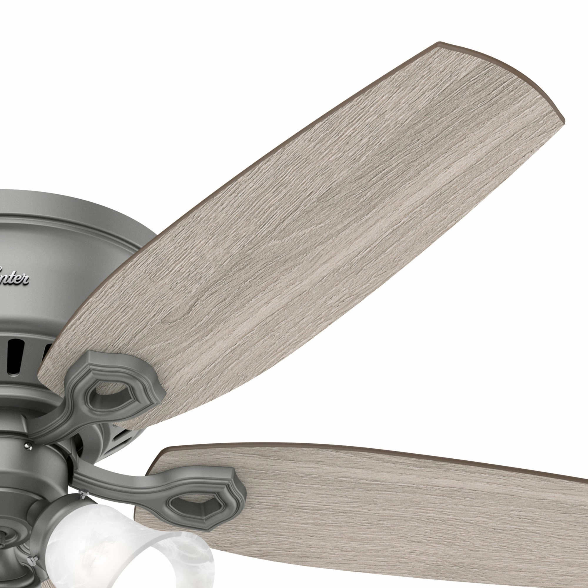 Builder 52"Ceiling Fan Matte Silver