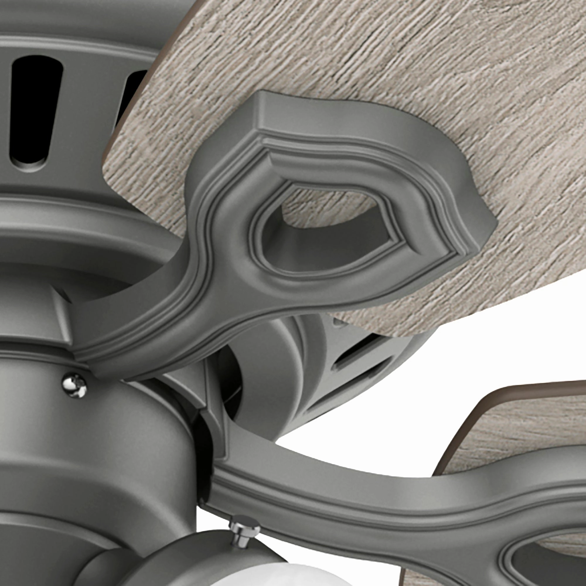 Builder 52"Ceiling Fan Matte Silver