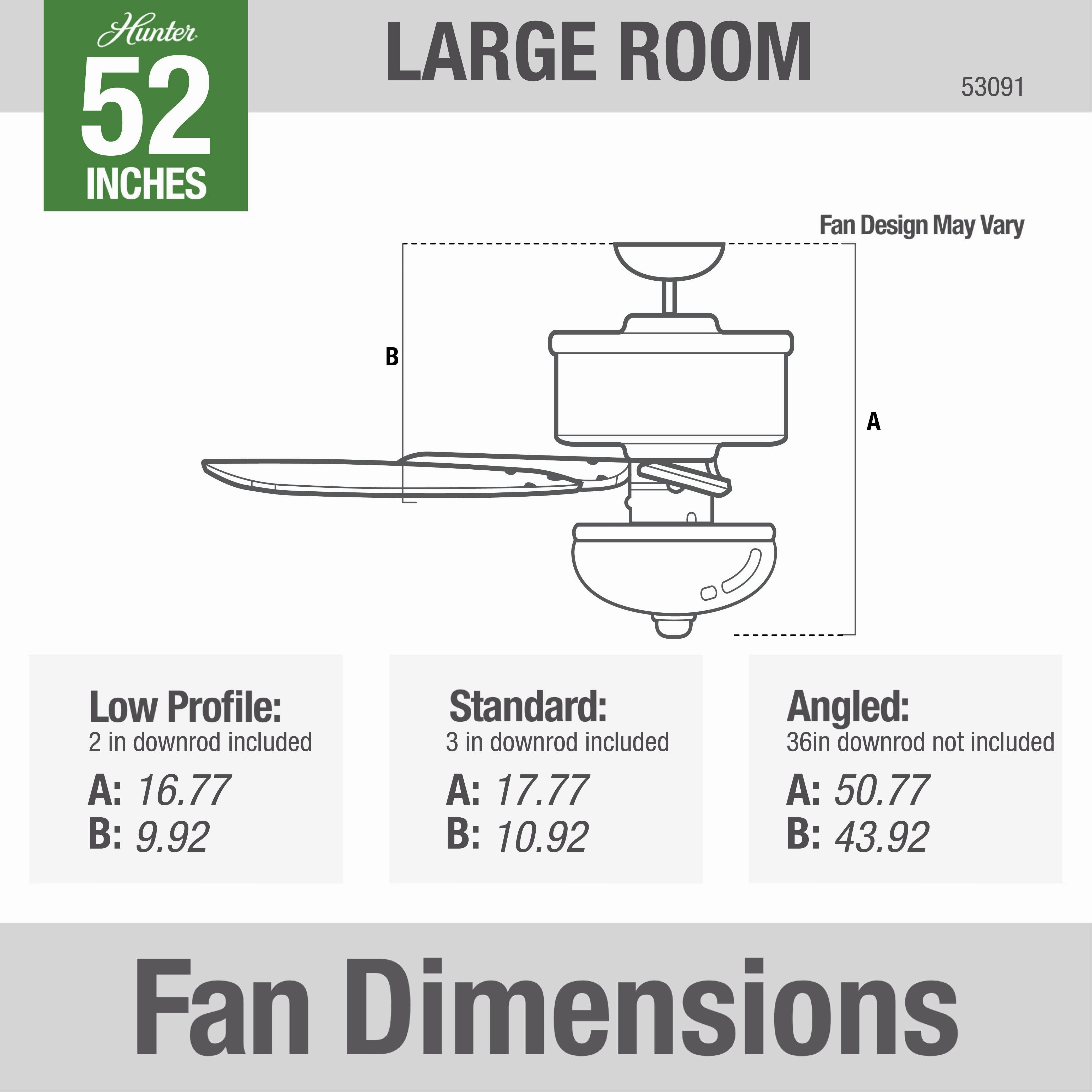 Builder 52"Ceiling Fan New Bronze