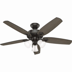 Builder 52"Ceiling Fan Noble Bronze quiet medium fans for living room use