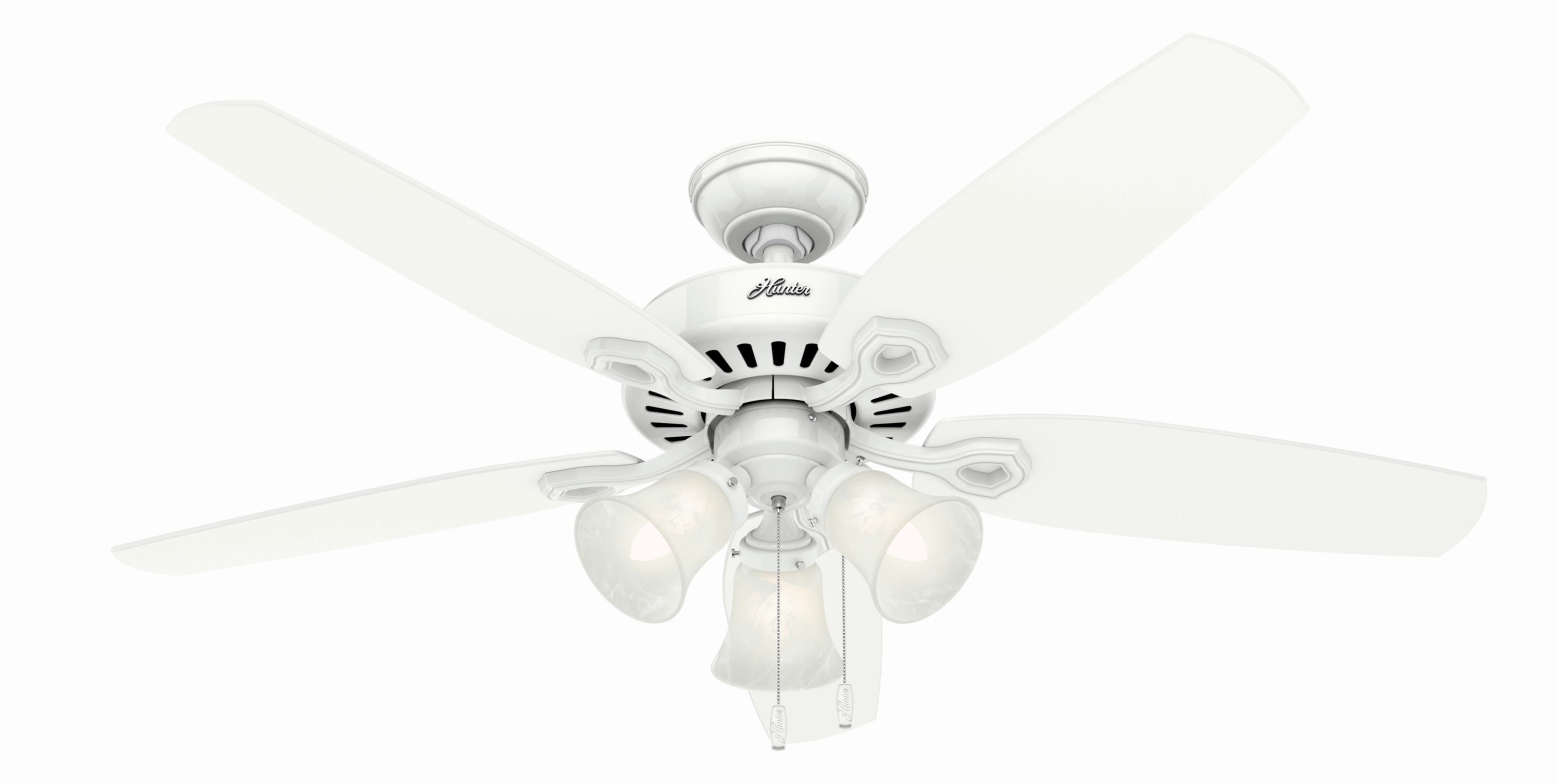 Builder 52"Ceiling Fan Snow White