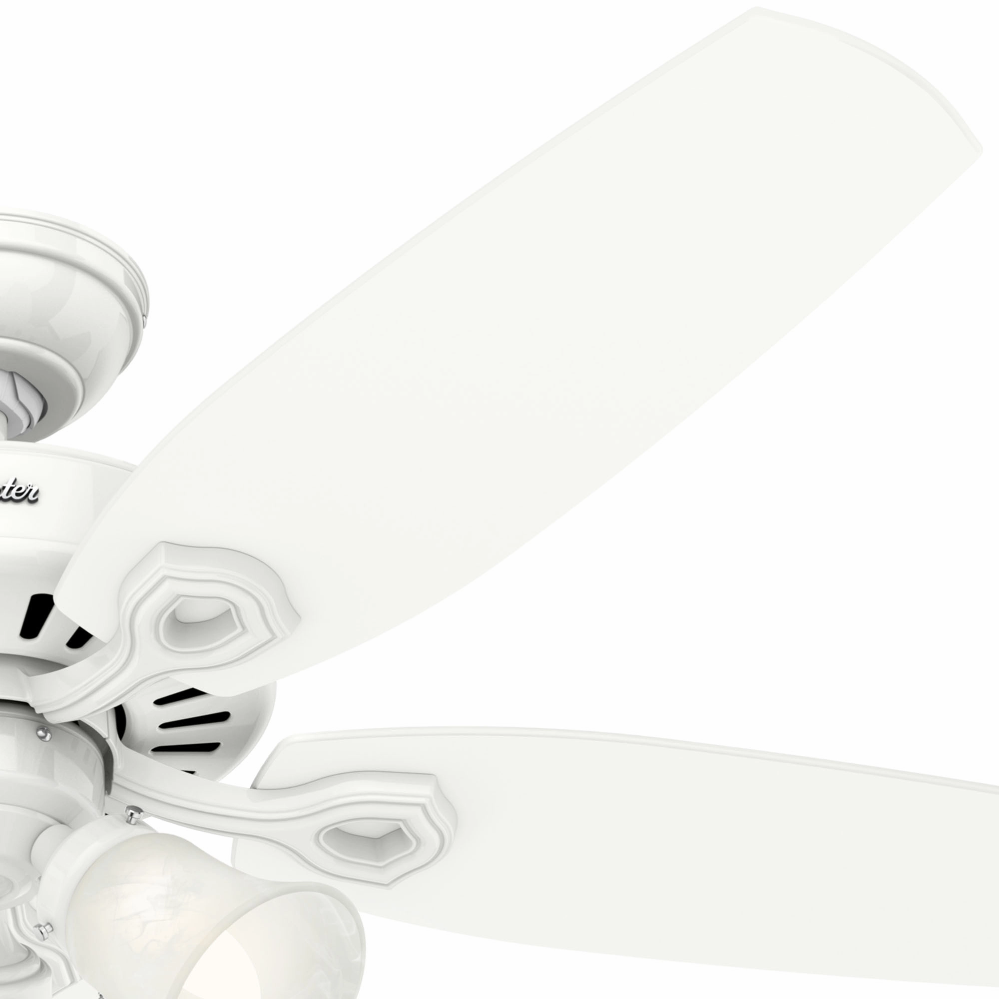 Builder 52"Ceiling Fan Snow White