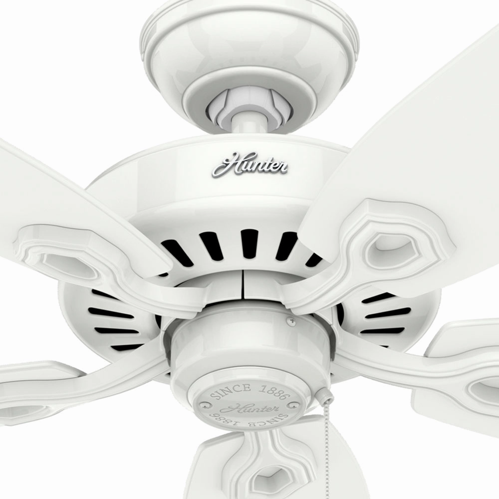 Builder 52"Ceiling Fan Snow White