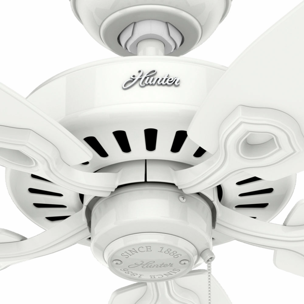 Builder 52"Ceiling Fan Snow White