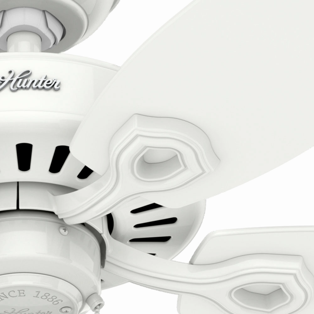 Builder 52"Ceiling Fan Snow White