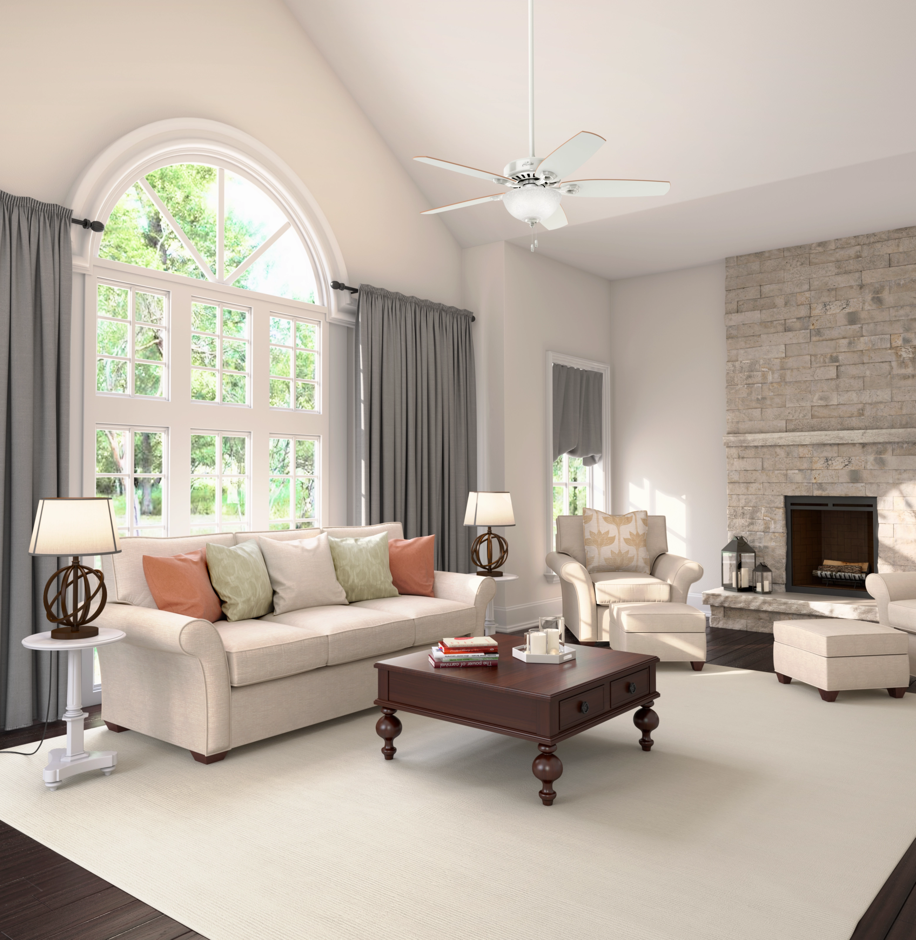 Builder 52"Ceiling Fan White