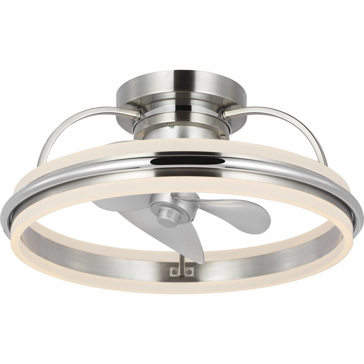 Burnett Ceiling Fan Brushed Nickel