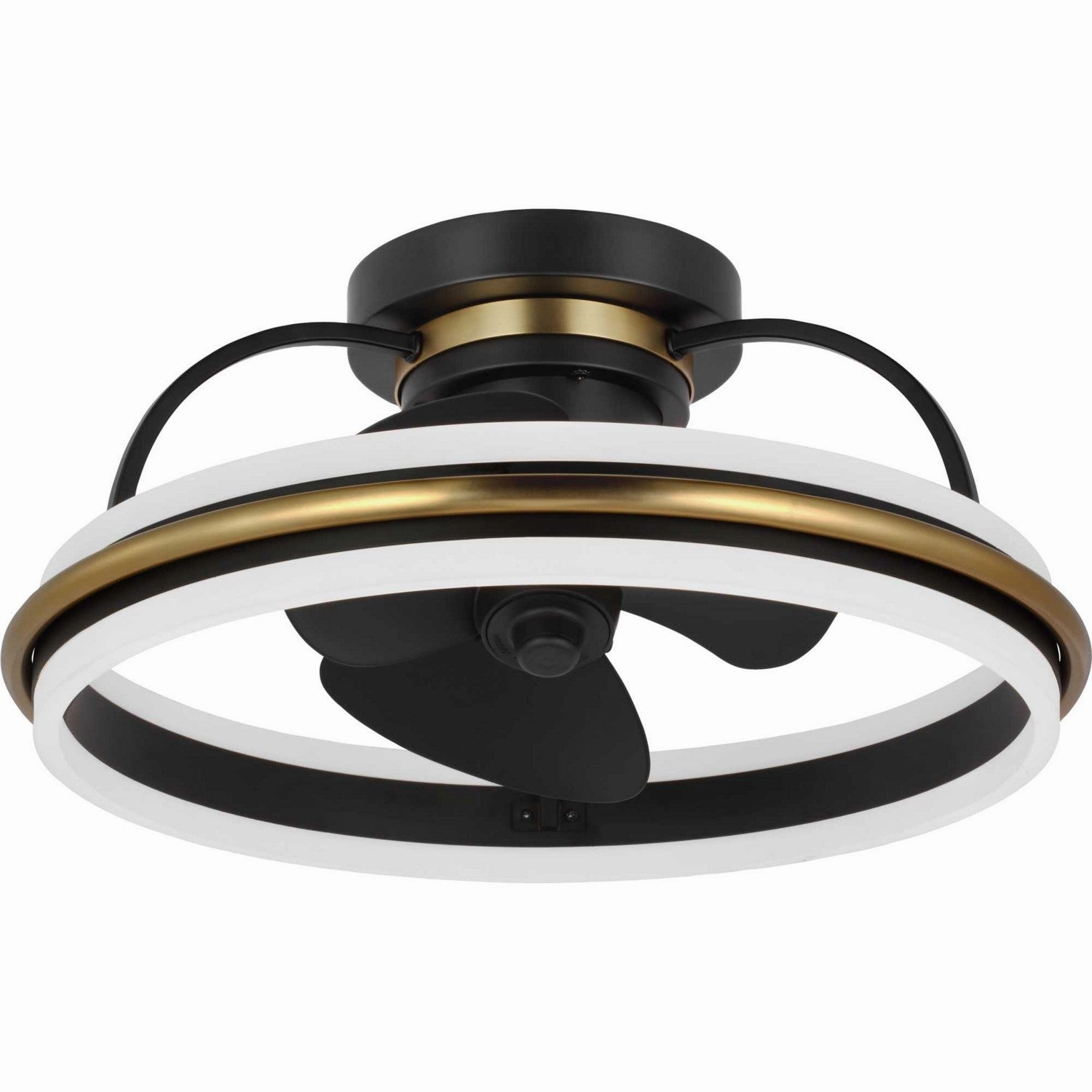 Burnett Ceiling Fan Matte Black decorative fandeliers with lights