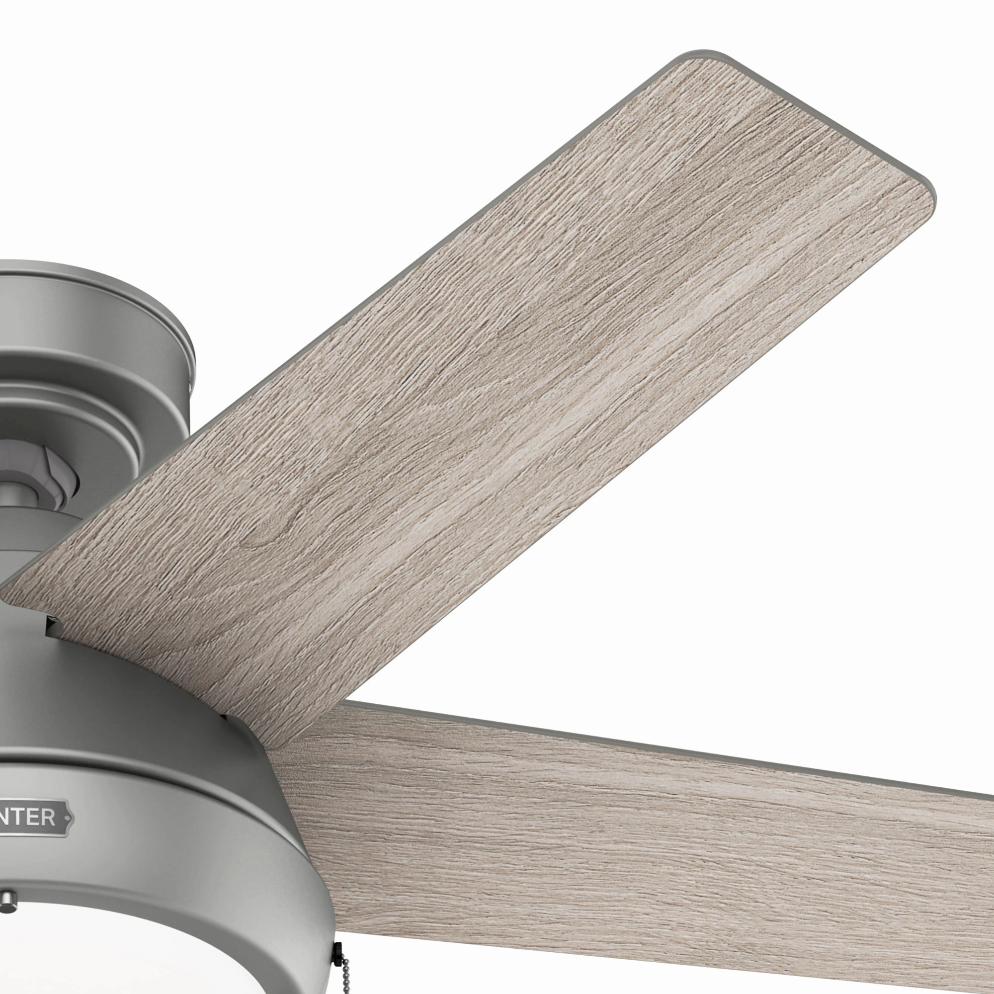 Burroughs 44"Ceiling Fan Matte Silver