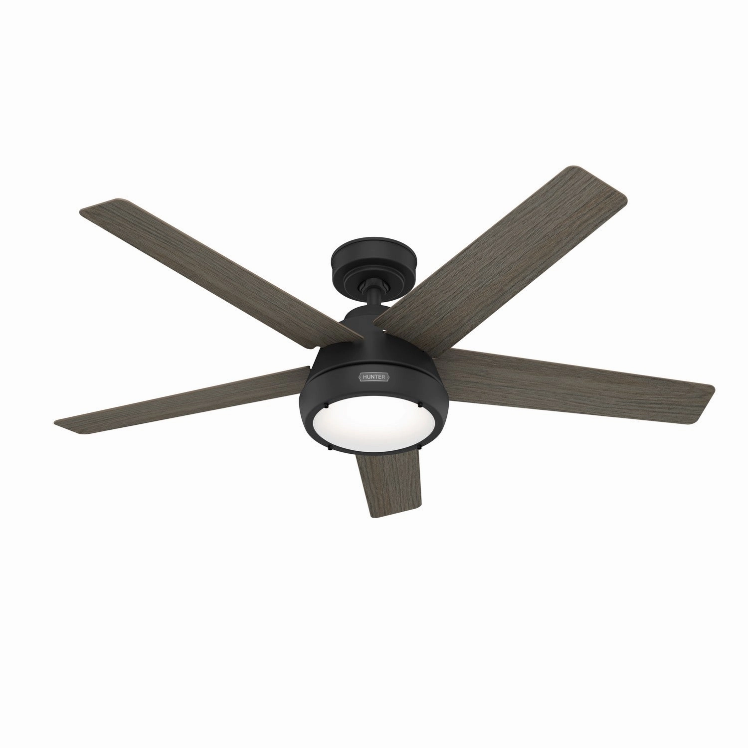Burroughs 52"Ceiling Fan Matte Black oscillating medium fans with strong airflow