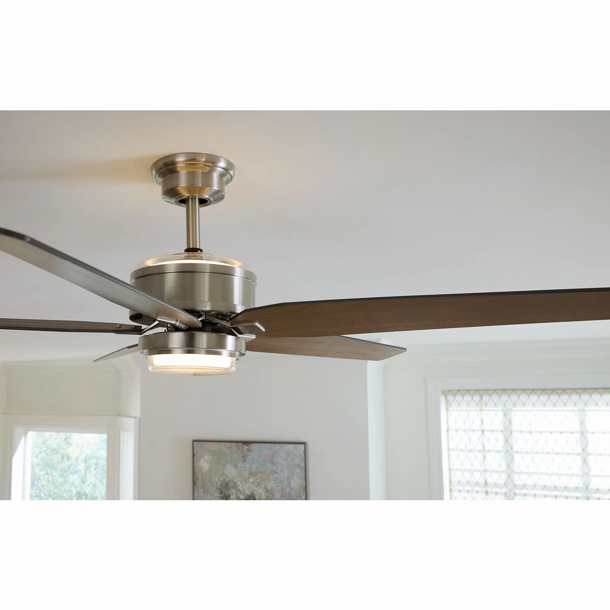 Byars 54"Ceiling Fan Brushed Nickel