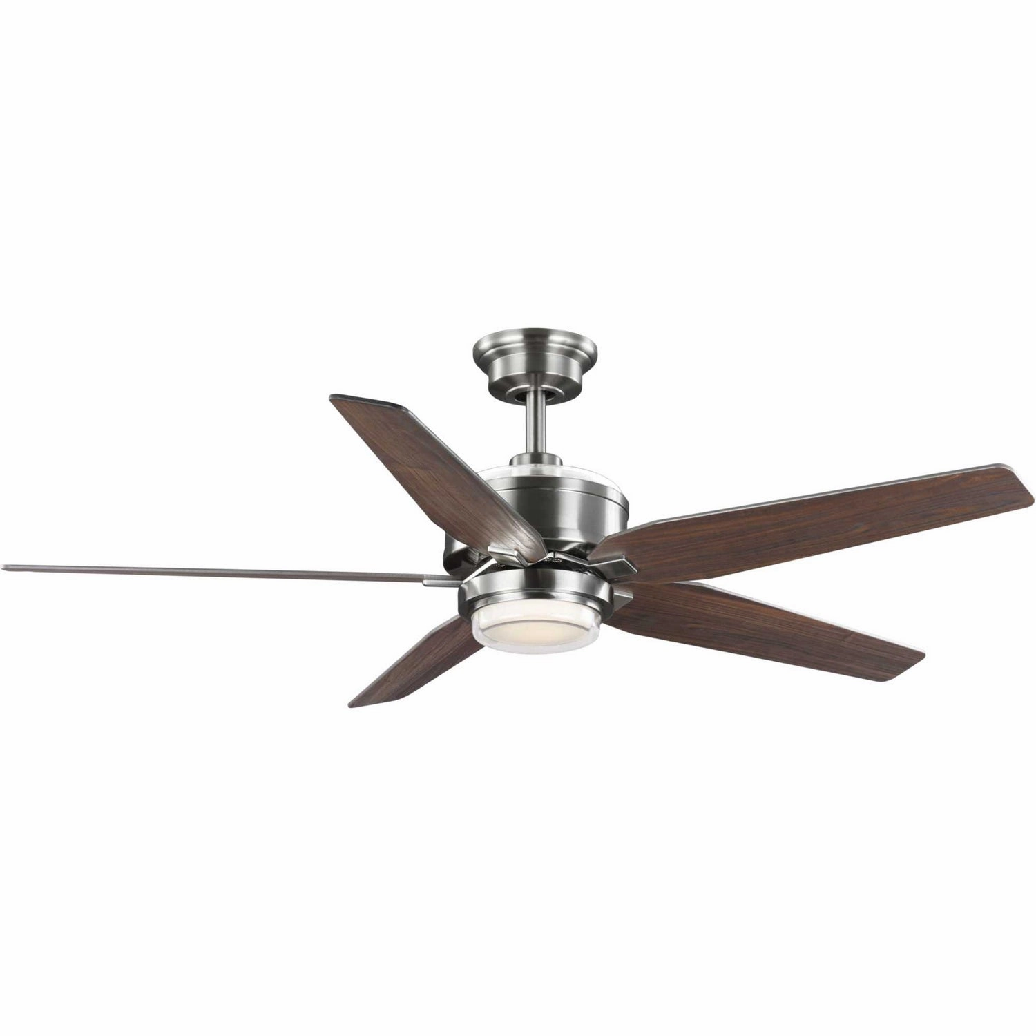 Byars 54"Ceiling Fan Brushed Nickel portable medium fans with handle design