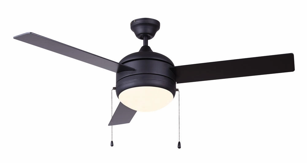 Calibre Iii 48"Ceiling Fan Black small electric fans for personal cooling