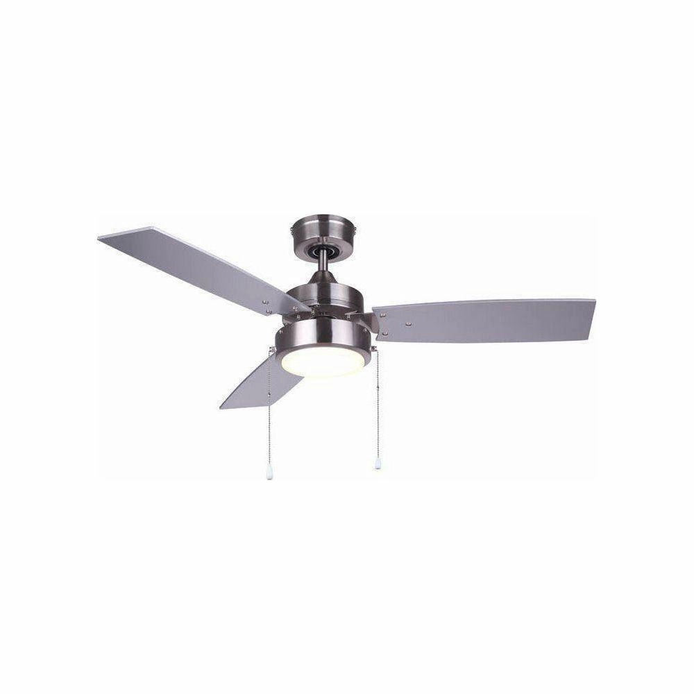 Canarm 42 Inch Wallis Brushed Nickel Ceiling Fan efficient ceiling fans for home cooling