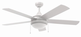 Cappleman 52``Ceiling Fan White oscillating medium fans with strong airflow