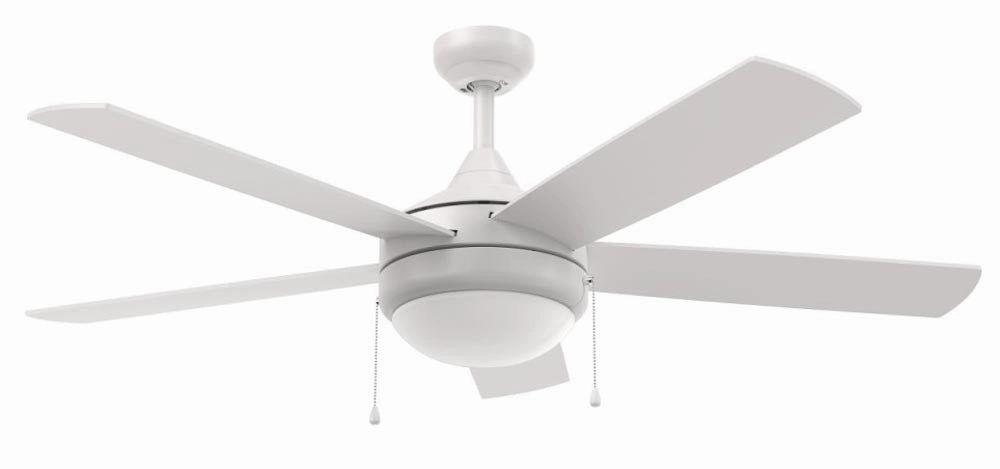 Cappleman 52``Ceiling Fan White oscillating medium fans with strong airflow