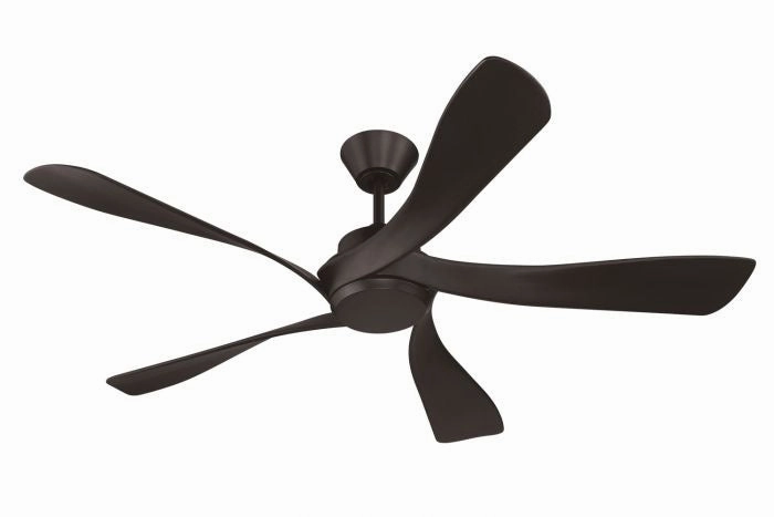 Captivate Indoor/Outdoor 52"Ceiling Fan Flat Black energy-efficient medium fans with remote