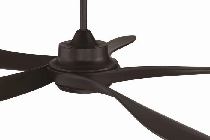 Captivate Indoor/Outdoor 52"Ceiling Fan Flat Black