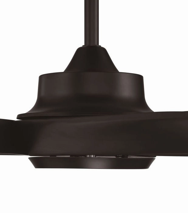 Captivate Indoor/Outdoor 52"Ceiling Fan Flat Black