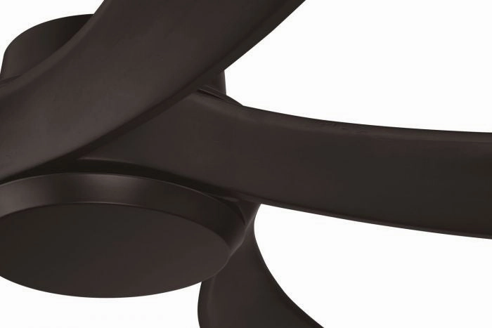 Captivate Indoor/Outdoor 52"Ceiling Fan Flat Black