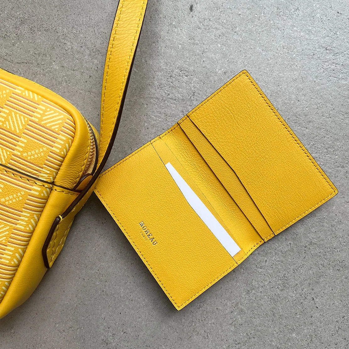 Card Organiser , Yellow Moreau Bags