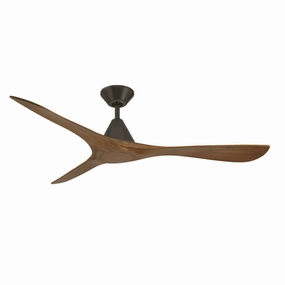 Carve 60"Ceiling Fan Bronze/Distressed Koa versatile medium fans for any space