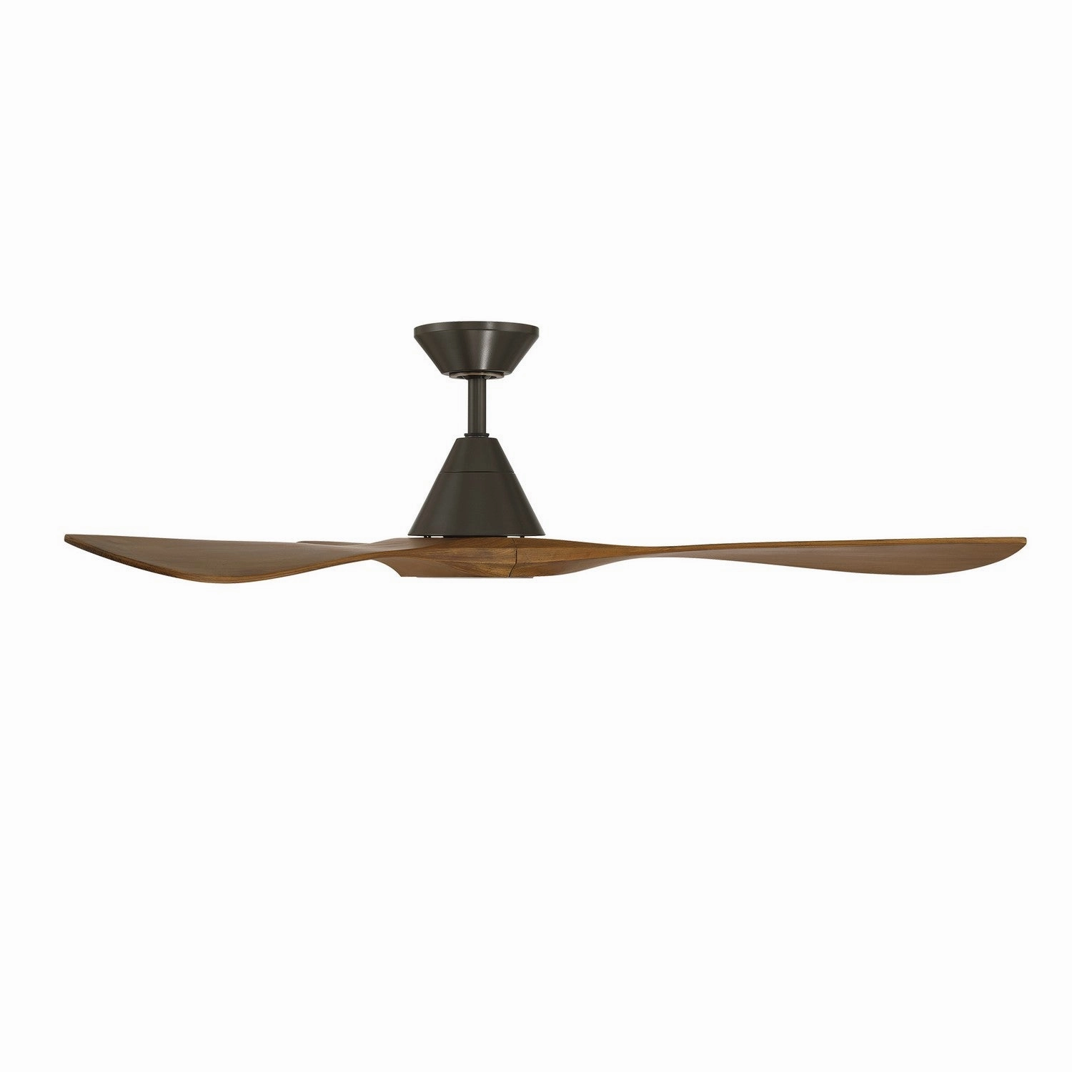 Carve 60"Ceiling Fan Bronze/Distressed Koa