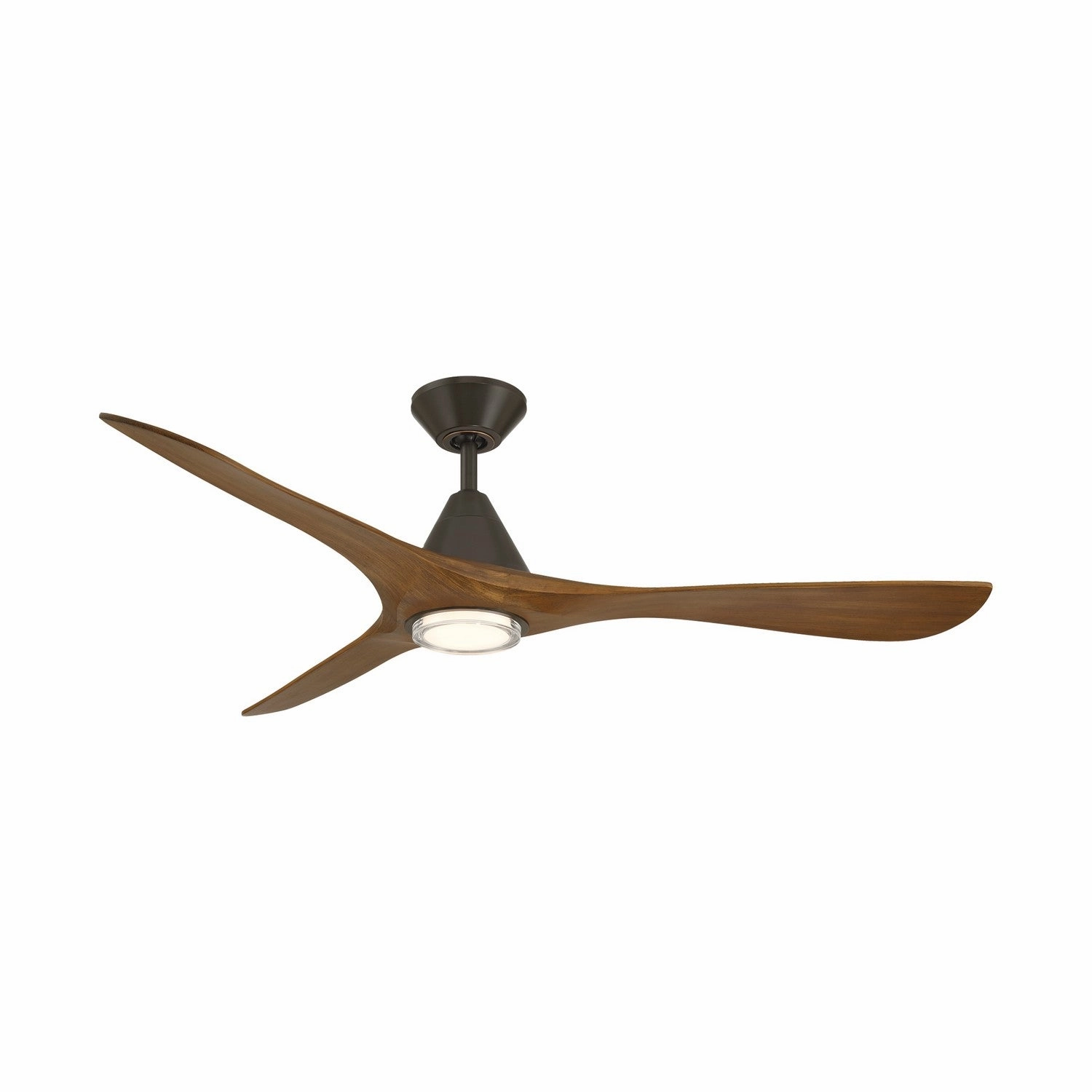 Carve 60"Ceiling Fan Bronze/Distressed Koa stylish medium fans for contemporary homes