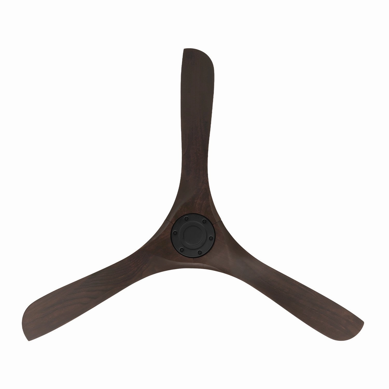 Carve 60"Ceiling Fan Matte Black/Dark Walnut