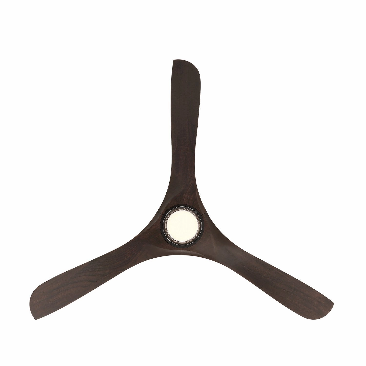 Carve 60"Ceiling Fan Matte Black/Dark Walnut