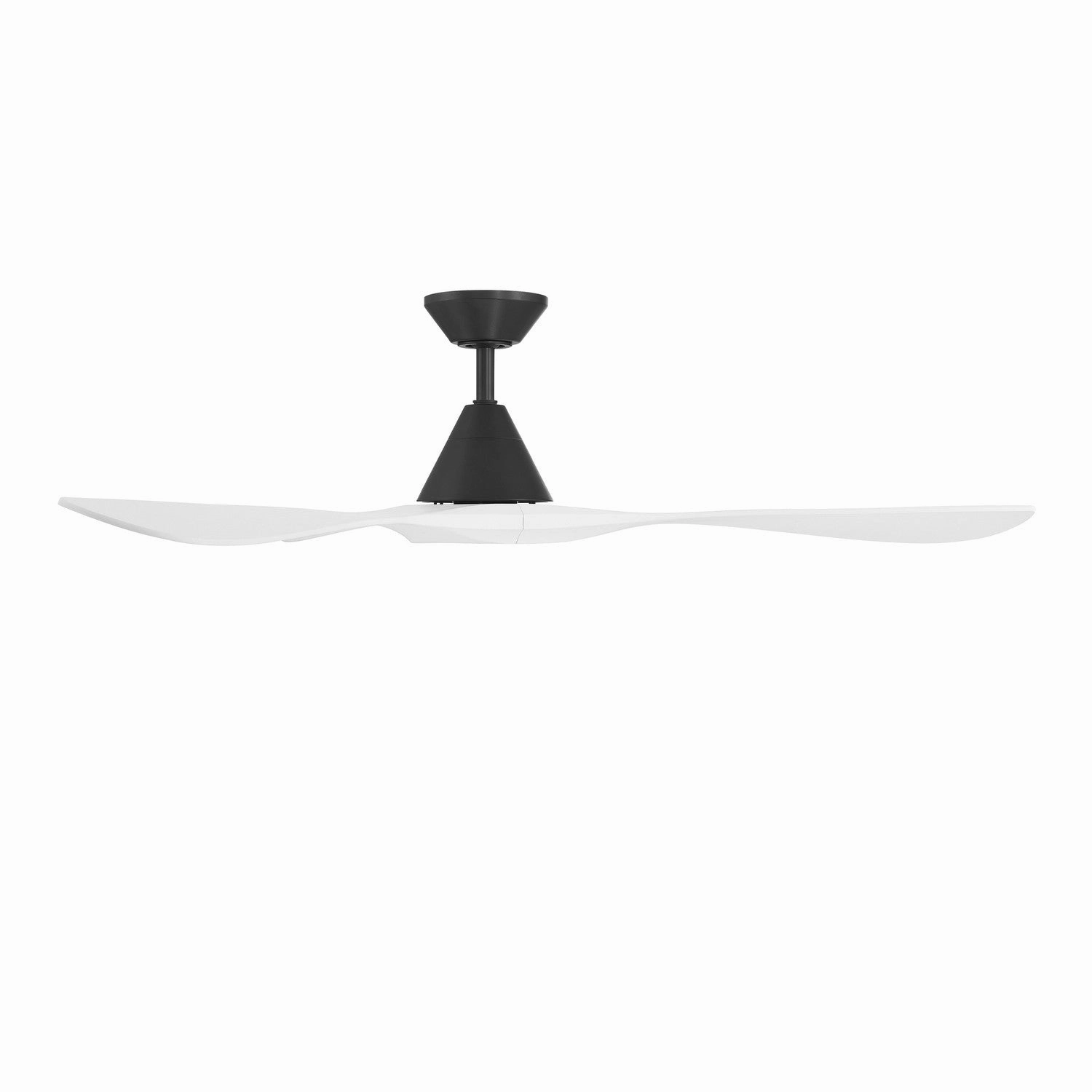 Carve 60"Ceiling Fan Matte Black/Matte White