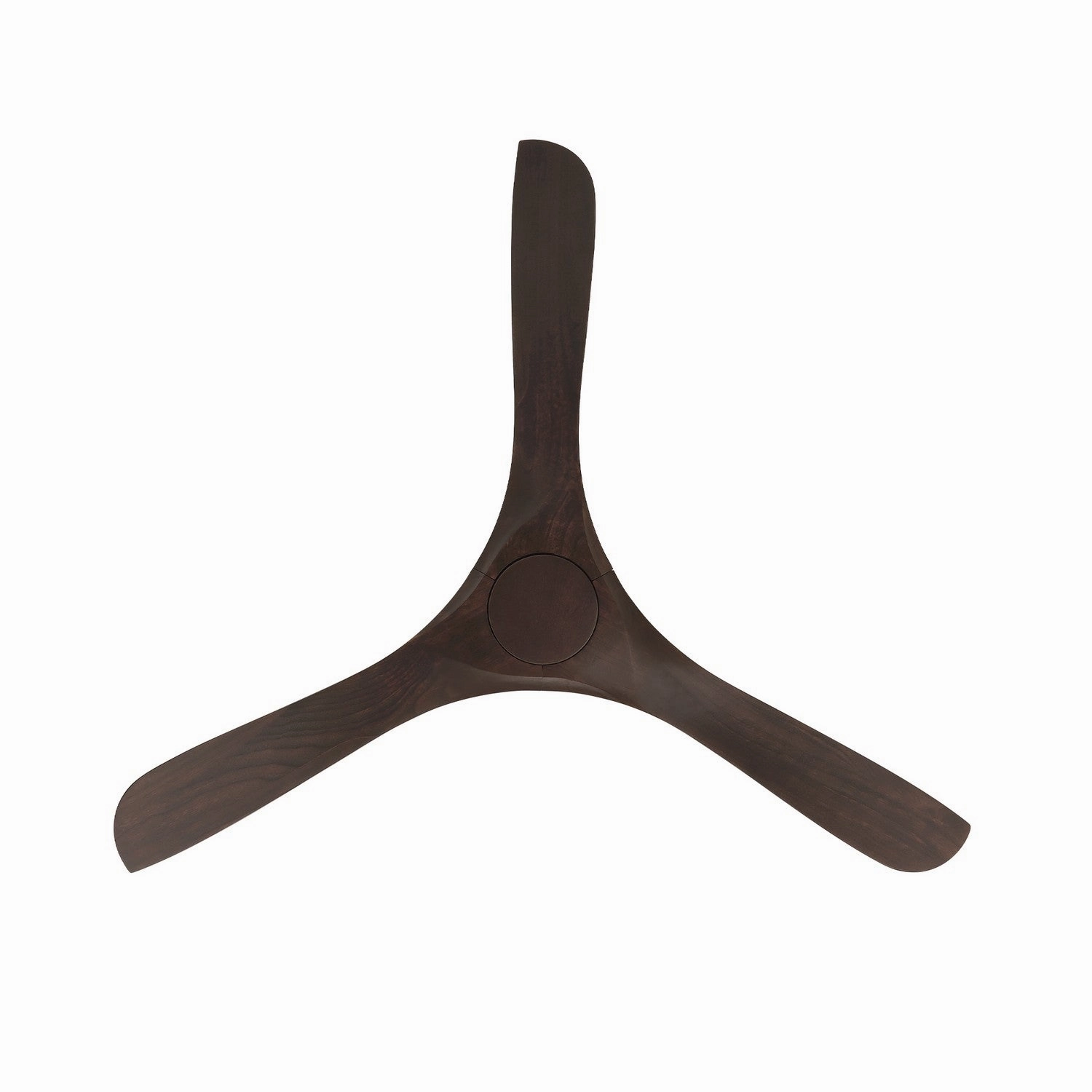 Carve 60"Ceiling Fan Matte White/Dark Walnut
