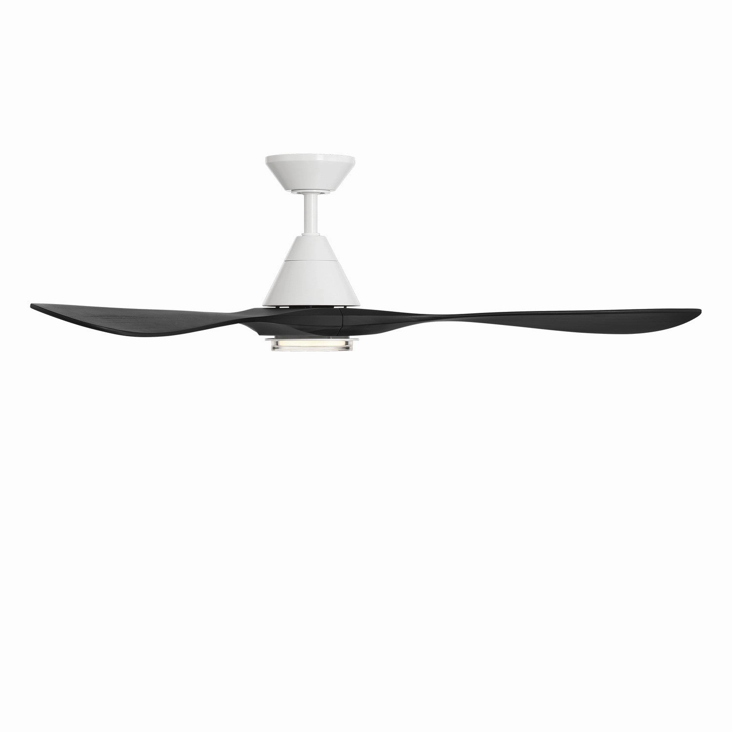 Carve 60"Ceiling Fan Matte White/Matte Black