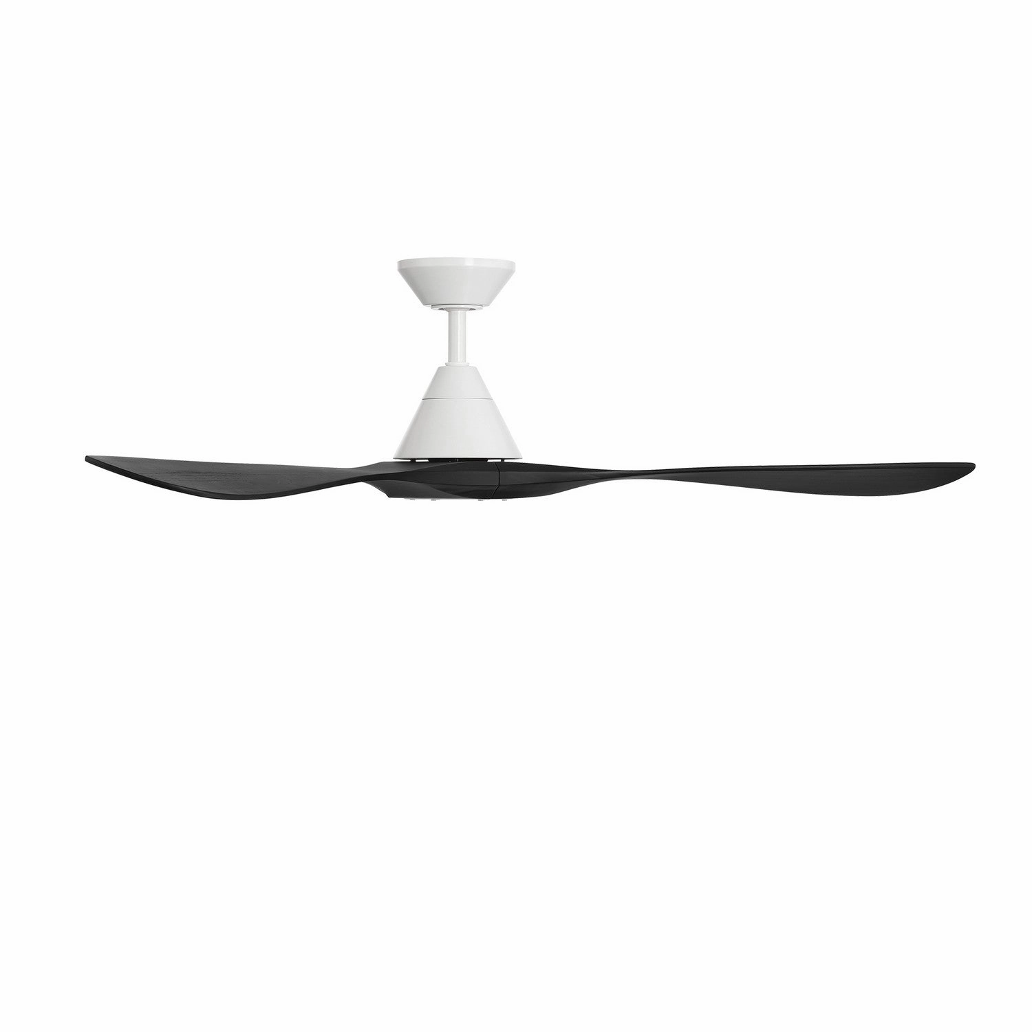 Carve 60"Ceiling Fan Matte White/Matte Black