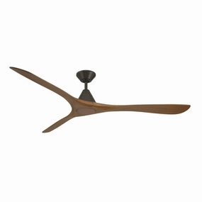 Carve 72"Ceiling Fan Bronze/Distressed Koa modern medium fans for everyday cooling