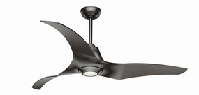 Casablanca Stingray 60" Indoor DC Ceiling Fan with 18W LED and Remote energy-saving indoor fans for bedrooms
