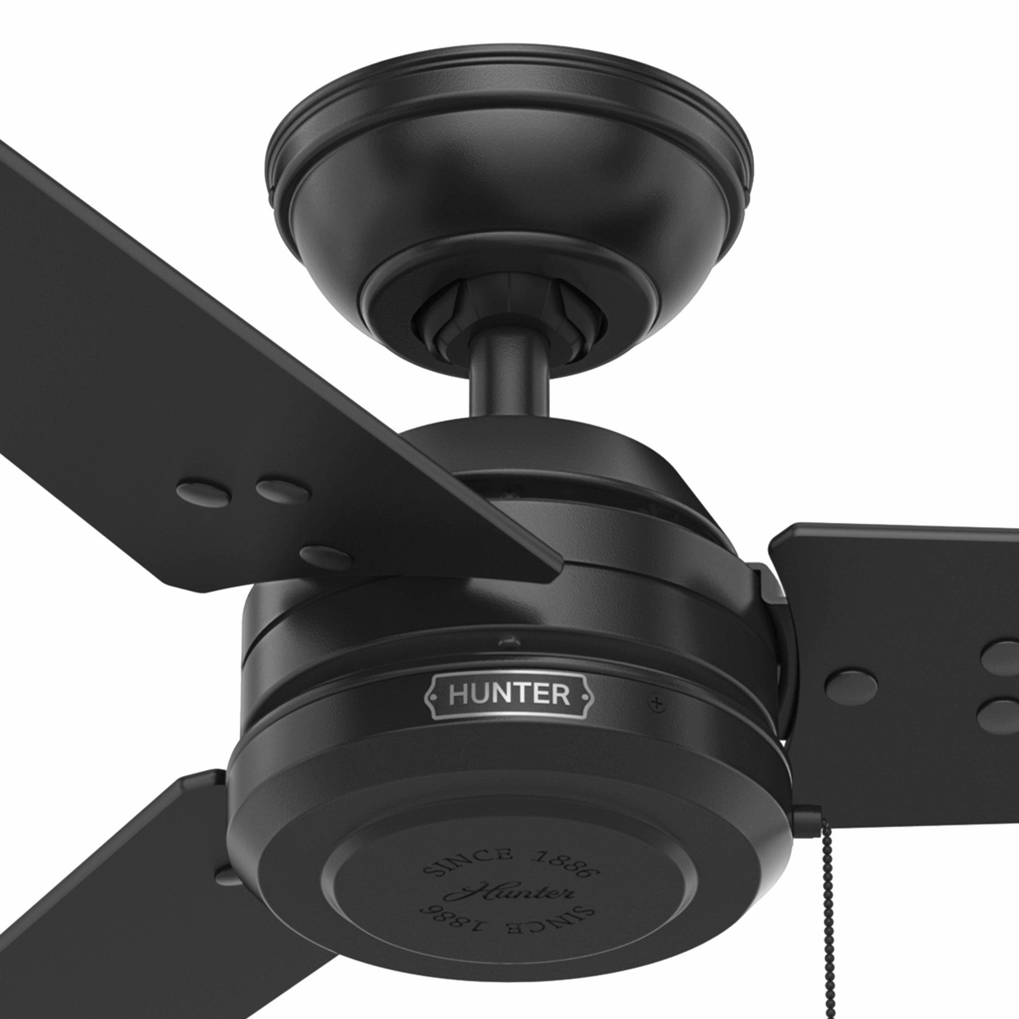 Cassius 52"Ceiling Fan Matte Black