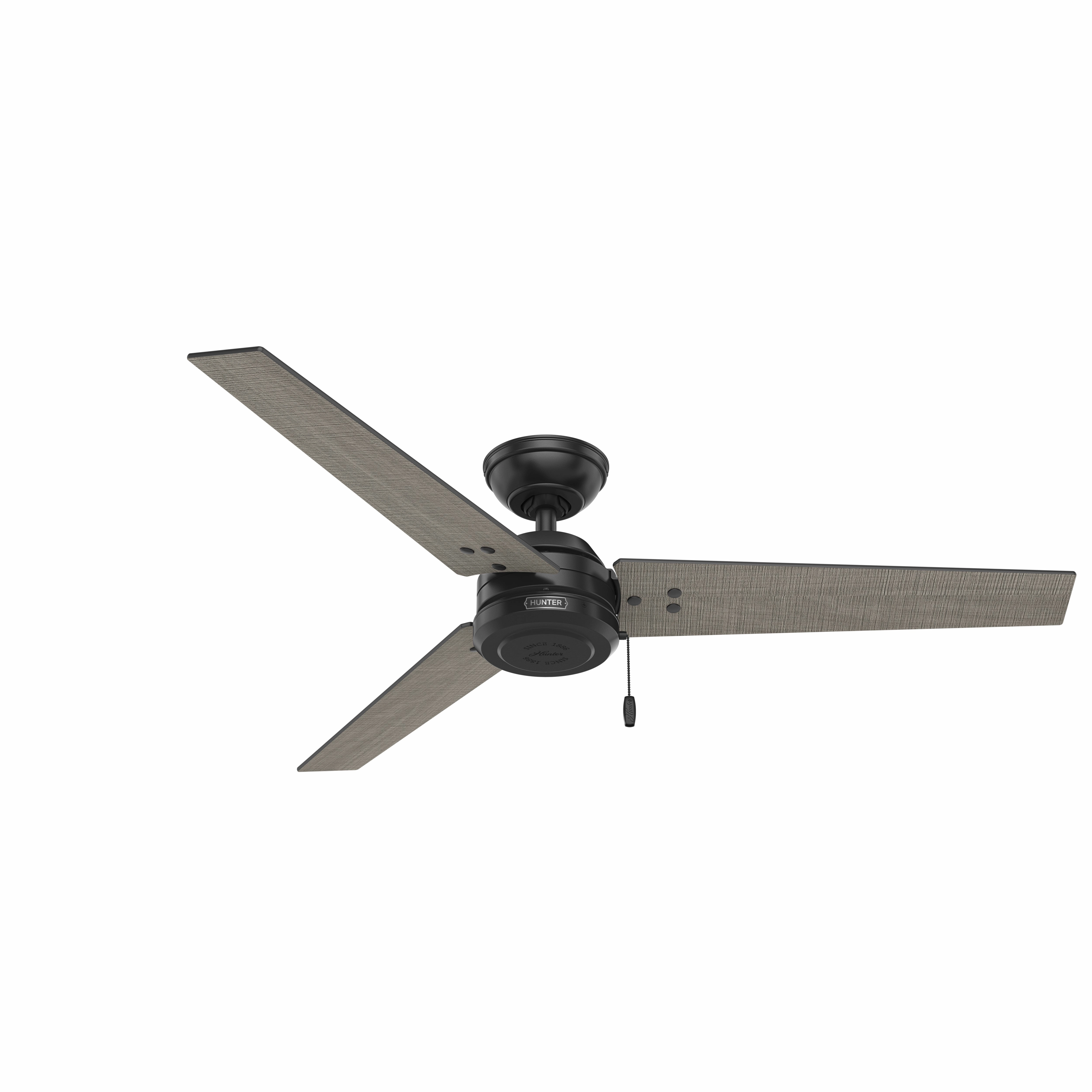 Cassius 52"Ceiling Fan Matte Black